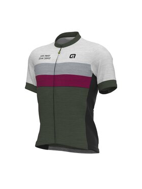 Alé Cycling Alé Cycling Koszulka rowerowa Off Road Gravel Chaos Szary Fitted Fit