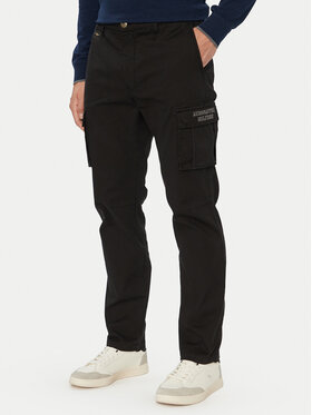 Aeronautica Militare Aeronautica Militare Kargo hlače 262PA1329UCT02443 Crna Regular Fit