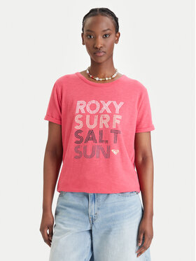 Roxy Roxy Póló ERJZT06024 Rózsaszín Regular Fit