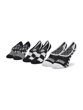 Vans Vans Zestaw 3 par stopek damskich Classic Check VN0A5L6T4481 Czarny