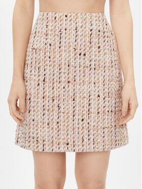 Luisa Spagnoli Luisa Spagnoli Mini sukně Frammento 540363 Béžová Regular Fit