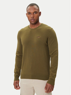 Aeronautica Militare Aeronautica Militare Džemper 252MA1611UL00506 Zelena Regular Fit