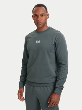 EA7 Emporio Armani EA7 Emporio Armani Felpa 8NPM30 PJVRZ U8085 Grigio Regular Fit