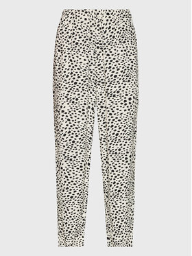 Brixton Brixton Hlače iz tkanine Cheetah 04839 Bež Relaxed Fit