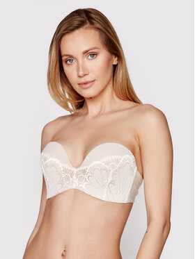 Wonderbra Wonderbra Бюстгальтер бардотка WB00031U Бежевий
