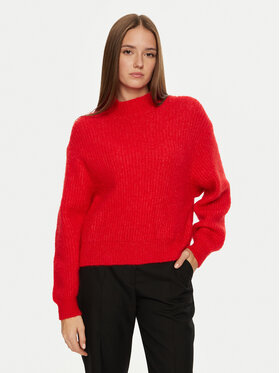 American Vintage American Vintage Pullover East EAST18QH24 Rot Loose Fit