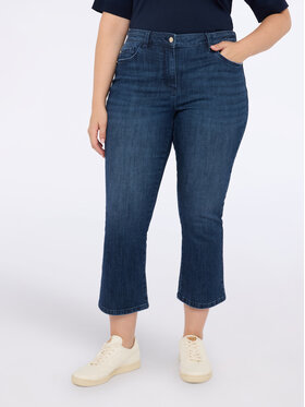 Fiorella Rubino Fiorella Rubino Jeansy P406T004902N034 Niebieski Cropp Fit
