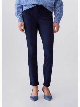 Liu Jo Liu Jo Spodnie materiałowe WA6404T367A93924 Fioletowy Slim Fit