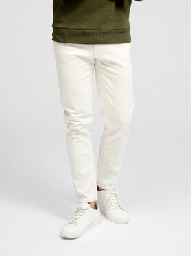 TeeShoppen TeeShoppen Jeansy 'Perform Collection' Biały Regular Fit