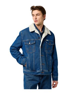 Wrangler Wrangler Kurtka jeansowa 112371440 Niebieski Regular Fit