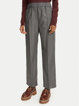Weekend Max Mara Weekend Max Mara Pantaloni di tessuto Hateley 2625136042 Grigio Regular Fit
