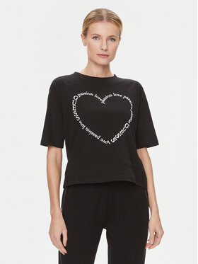 Guess Guess T-shirt V4RI07 K8FQ4 Noir Boxy Fit