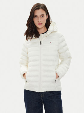 Tommy Hilfiger Tommy Hilfiger Übergangsjacke WW0WW38927 Weiß Regular Fit