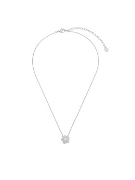 Swarovski Swarovski Naszyjnik Flower 5755817 Srebrny