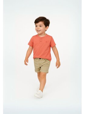 MINOTI MINOTI Szorty 13short 10 Beżowy Regular Fit