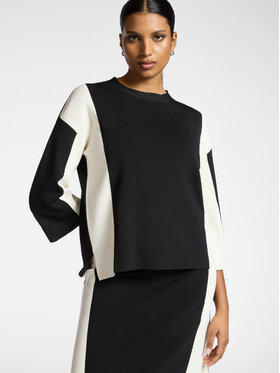 Elena Mirò Elena Mirò Sweter M550Z000691N0A3 Czarny Regular Fit