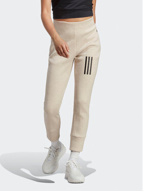 adidas adidas Sportinės kelnės Mission Victory High-Waist 7/8 Tracksuit Bottoms IC0301 Ruda Slim Fit