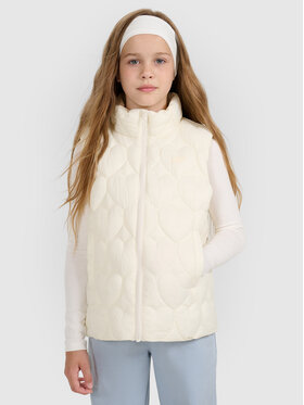 4F 4F Γιλέκο OUTERWEAR Λευκό Oversize