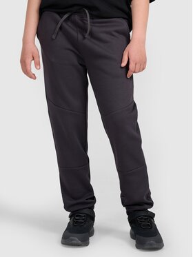 4F 4F Spodnie dresowe CITY LINES Szary ciemny Loose Fit