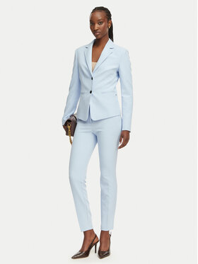 HUGO HUGO Штани з тканини Hagonia-1 50539991 Голубий Slim Fit