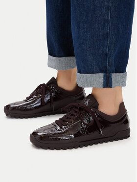 Calvin Klein Calvin Klein Snīkeri Low Profile Run Mg Pol Mix Mat HW0HW03284 Bordo