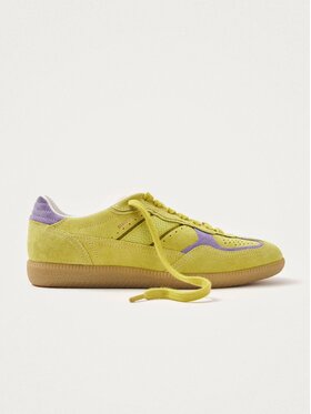 ALOHAS ALOHAS Sneakersy Tb.490 Rife Acid Green Leather Sneakers Zielony