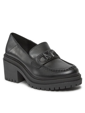 MICHAEL Michael Kors MICHAEL Michael Kors Īsi apavi Rocco Heeled Loafer 40H3RCMP1L Melns