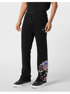 PHILIPP PLEIN PHILIPP PLEIN Spodnie dresowe 25993 Czarny Jogger Fit