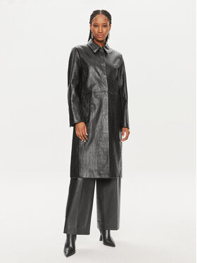 Calvin Klein Calvin Klein Palton K20K207081 Negru Oversize