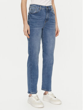Desigual Desigual Jeansy Aike 24WWDD16 Modrá Straight Fit