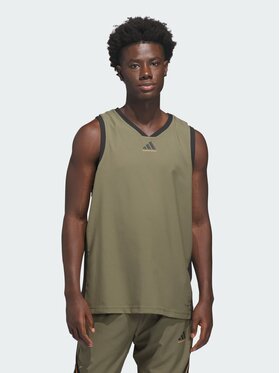 adidas adidas Koszulka techniczna 142401 Zielony Regular Fit