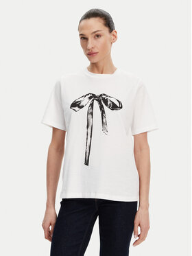 ACCESS FASHION ACCESS FASHION Tričko 53-2117-110 Biela Regular Fit