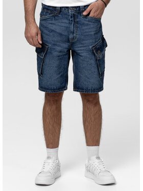 PITBULL PITBULL Szorty jeansowe STRANDWAY Granatowy Regular Fit