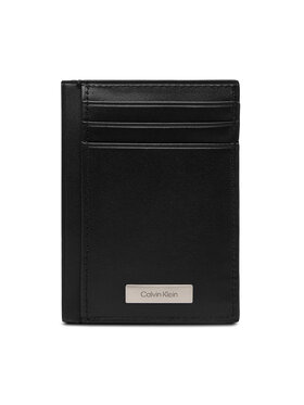 Calvin Klein Calvin Klein Θήκη πιστωτικών καρτών Plaque Ns Card Case LV04D1065G Μαύρο