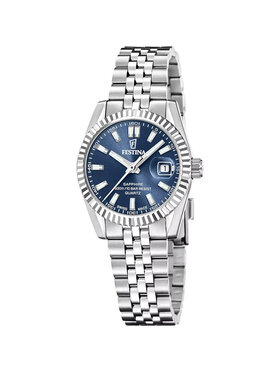 Festina Festina Zegarek F20087-4 Srebrny
