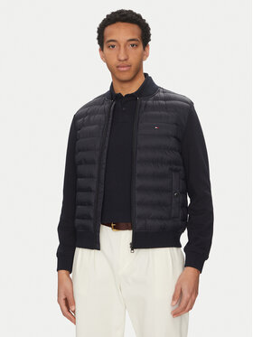 Tommy Hilfiger Tommy Hilfiger Geacă bomber MW0MW38674 Bleumarin Regular Fit