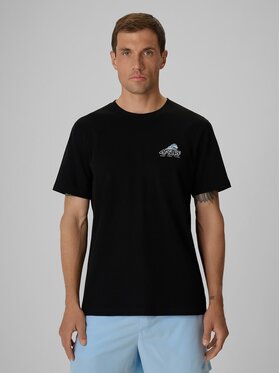 4F 4F T-Shirt 4FRSS26TTSHM4299-20S Μαύρο Regular Fit