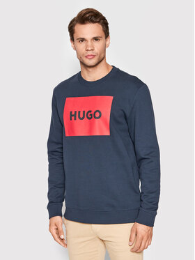Hugo Hugo Sweatshirt Duragol222 50467944 Bleu marine Regular Fit