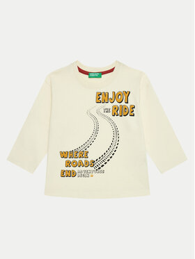 United Colors Of Benetton United Colors Of Benetton Blusa 3EG9G10GH Beige Regular Fit