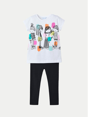 Mayoral Mayoral Set T-Shirt und Leggings 3713 Schwarz Regular Fit