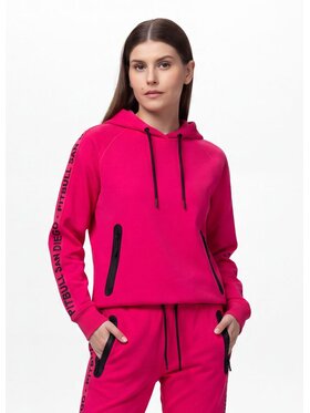 PITBULL PITBULL Bluza TAPE EXPLORY Różowy Regular Fit