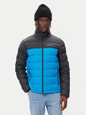 Jack Wolfskin Jack Wolfskin Vatovaná bunda Ather Down 1207681 Modrá Regular Fit