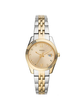 Fossil Fossil Ročna ura Scarlette Mini ES4949 Srebrna