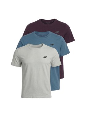 4F 4F T-Shirt Z-TTSHM3948-3 Kolorowy Regular Fit