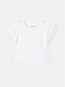 Mayoral Mayoral T-Shirt 3013 Écru Regular Fit