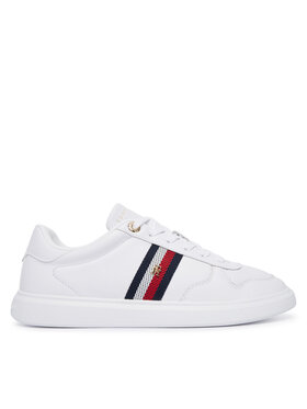 Tommy Hilfiger Tommy Hilfiger Αθλητικά Icon Court Light Webbing FW0FW09602 Λευκό