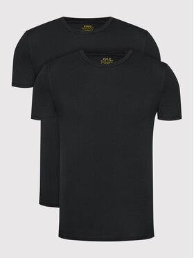 Polo Ralph Lauren Polo Ralph Lauren 2-dielna súprava tričiek Core Replen 714835960001 Čierna Slim Fit