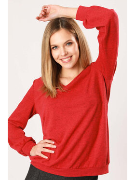 QUIOSQUE QUIOSQUE Bluzka 1NP004533 Różowy Regular Fit