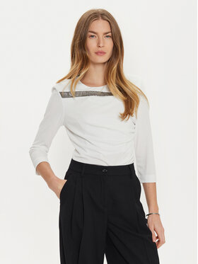 Rinascimento Rinascimento Majica CFC0121171003 Bijela Regular Fit