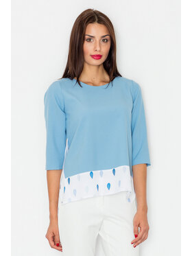 FIGL FIGL Halenka M525 Barevná Regular Fit
